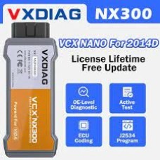 VXDIAG VCX NANO NX300 FOR VOLVO 2014D CAR OBD2 ALL SYSTEM DIAGNOSTIC TOOL ACTIVE TEST CODE READER J2534 PROGRAMMING ECU CODING