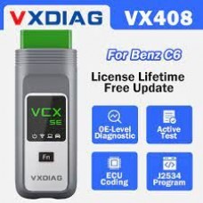 VXDIAG VCX SE FOR MERCEDES BENZ VX408 CAR OBD2 DIAGNOSTIC TOOL MB STAR C6 DOIP SCANNER ACTIVE TEST ECU CODING J2534 PROGRAMMING