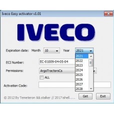 IVECO EASY ACTIVATOR V1.01 TILL YEAR 2100